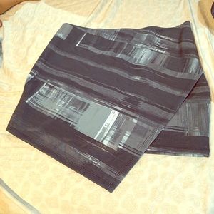 Massimo faux wrap skirt